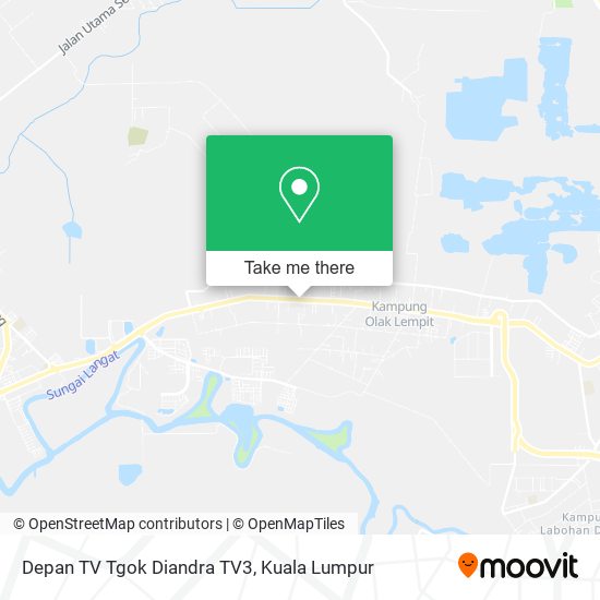Peta Depan TV Tgok Diandra TV3
