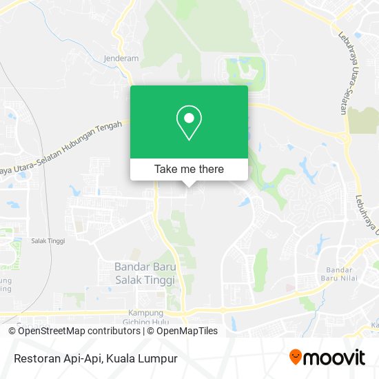 Peta Restoran Api-Api
