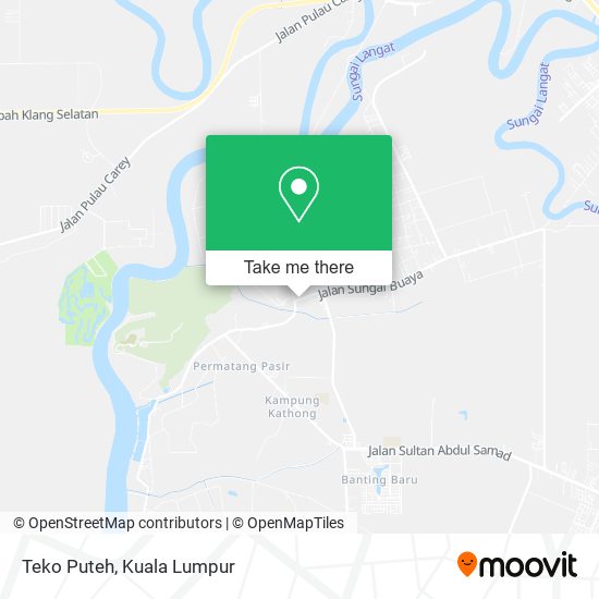 Teko Puteh map