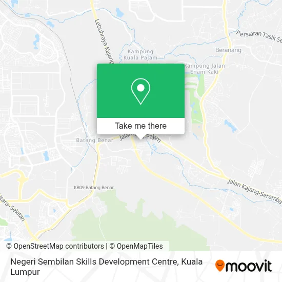 Negeri Sembilan Skills Development Centre map