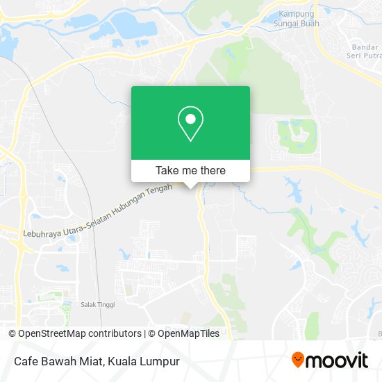 Cafe Bawah Miat map