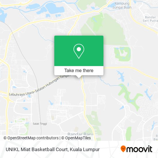 Peta UNIKL Miat Basketball Court