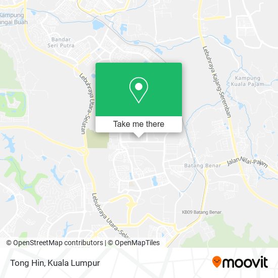 Tong Hin map