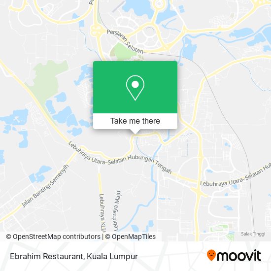 Ebrahim Restaurant map