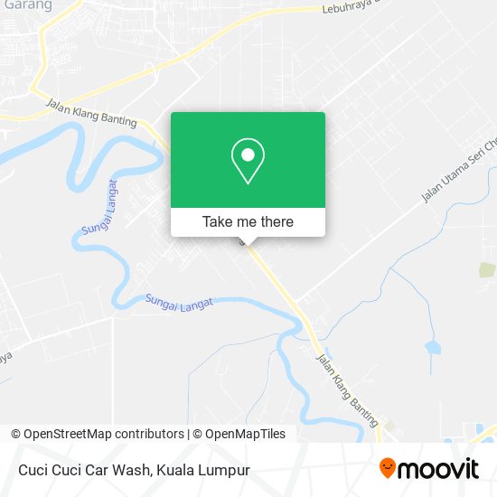 Peta Cuci Cuci Car Wash