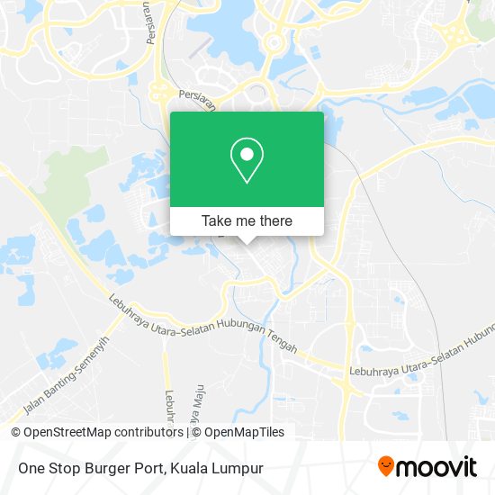 One Stop Burger Port map