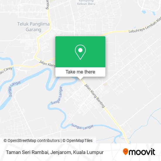 Taman Seri Rambai, Jenjarom map