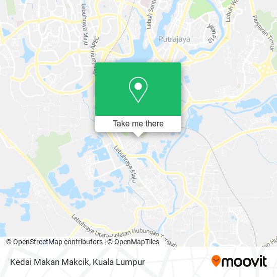 Peta Kedai Makan Makcik
