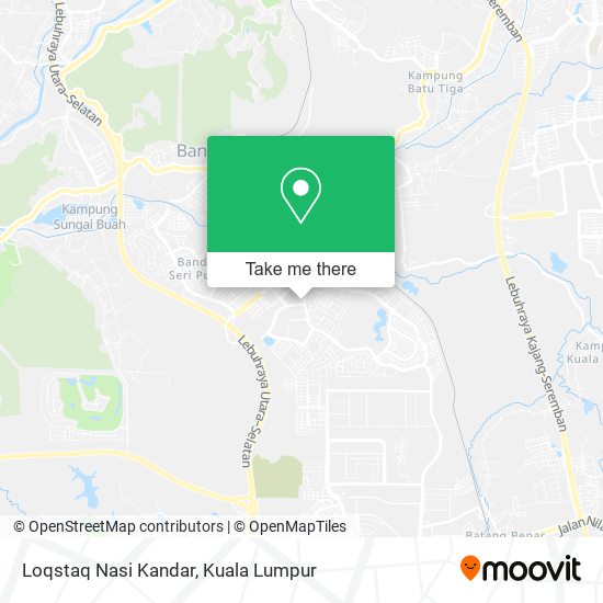 Loqstaq Nasi Kandar map