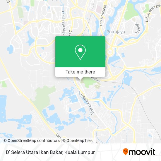 D' Selera Utara Ikan Bakar map