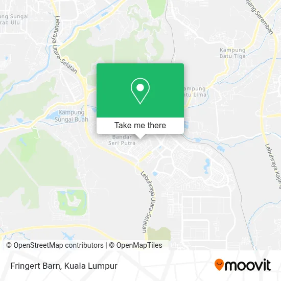 Fringert Barn map
