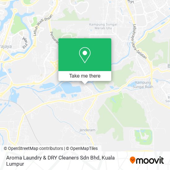 Peta Aroma Laundry & DRY Cleaners Sdn Bhd