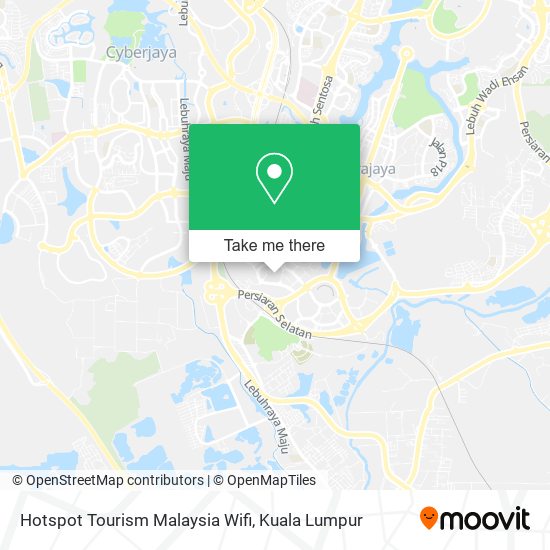 Peta Hotspot Tourism Malaysia Wifi