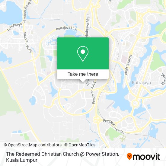 The Redeemed Christian Church @ Power Station map