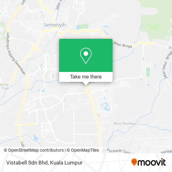Vistabell Sdn Bhd map