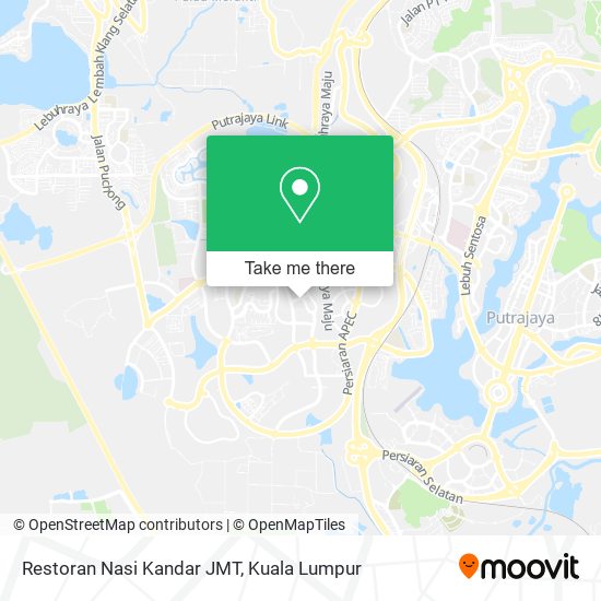 Restoran Nasi Kandar JMT map
