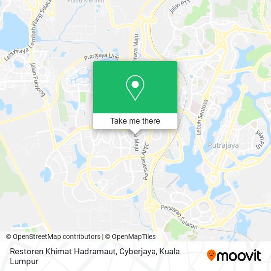 Peta Restoren Khimat Hadramaut, Cyberjaya