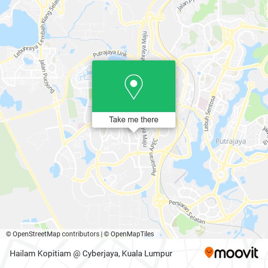Peta Hailam Kopitiam @ Cyberjaya