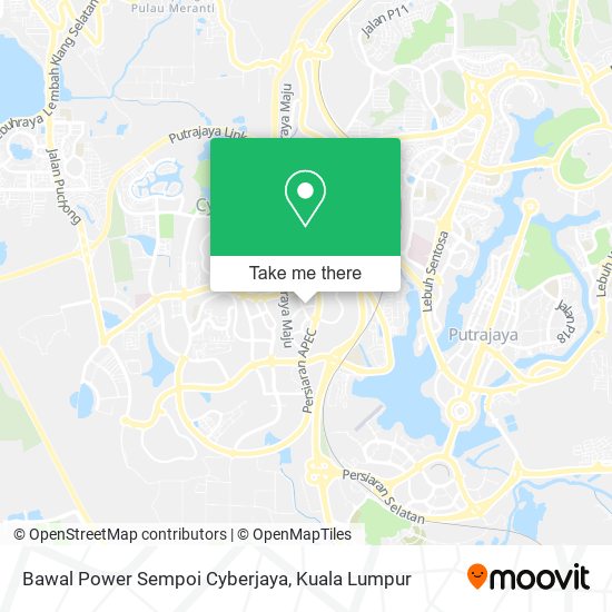 Bawal Power Sempoi Cyberjaya map