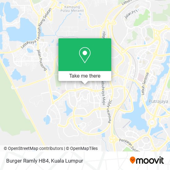 Burger Ramly HB4 map