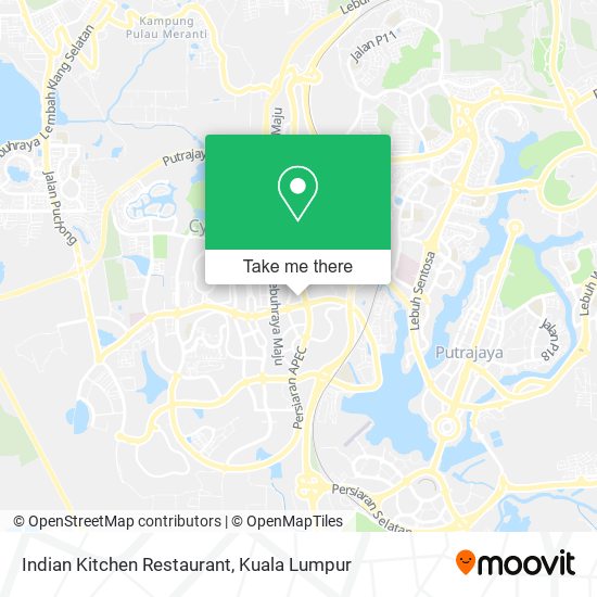 Indian Kitchen Restaurant map