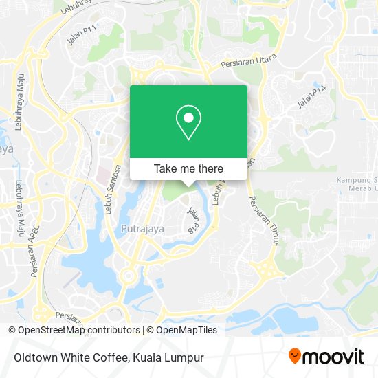 Oldtown White Coffee map