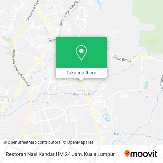 Restoran Nasi Kandar HM 24 Jam map