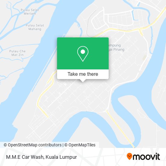 M.M.E Car Wash map