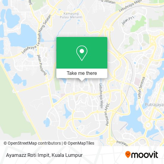 Ayamazz Roti Impit map