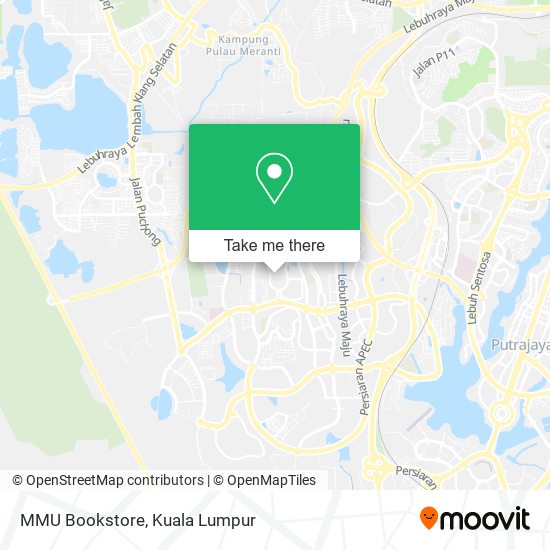 MMU Bookstore map