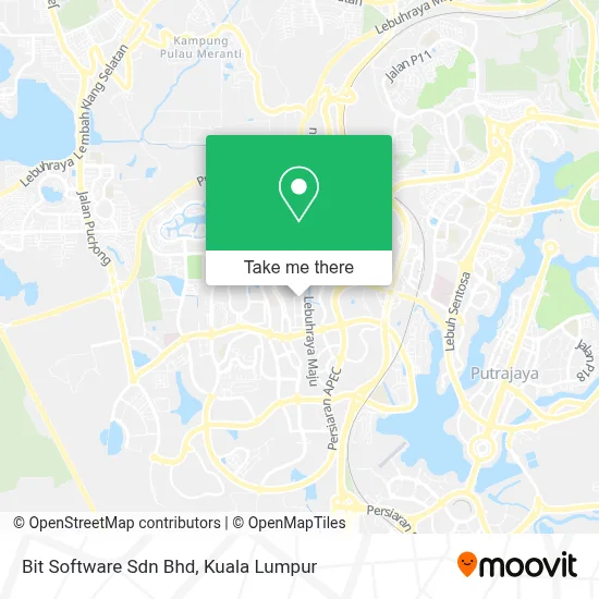 Bit Software Sdn Bhd map