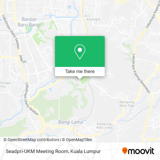 Peta Seadpri-UKM Meeting Room