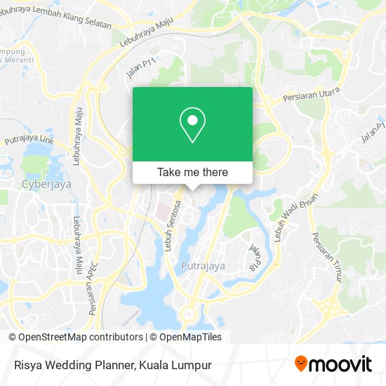Risya Wedding Planner map