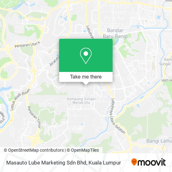 Peta Masauto Lube Marketing Sdn Bhd