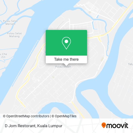 D Jom Restorant map