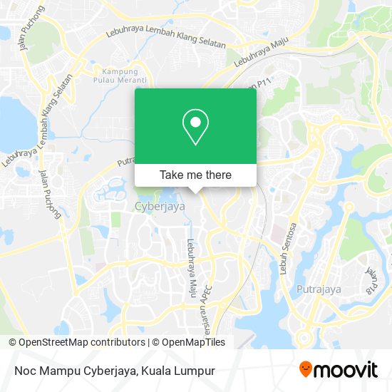 Peta Noc Mampu Cyberjaya