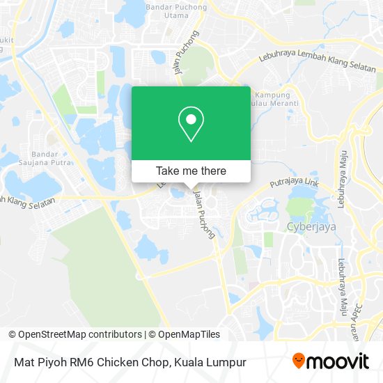 Mat Piyoh RM6 Chicken Chop map