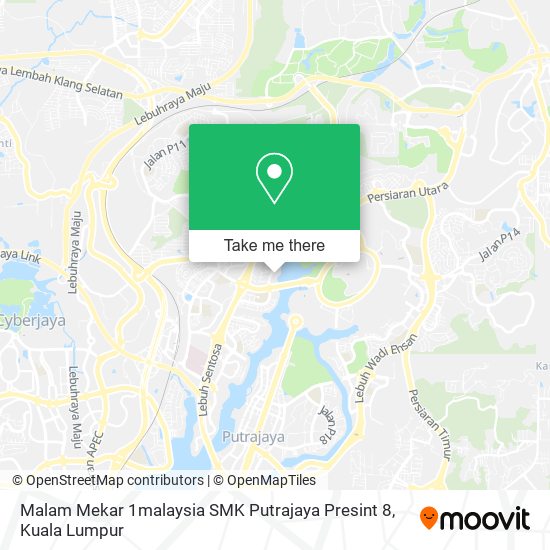 Peta Malam Mekar 1malaysia SMK Putrajaya Presint 8