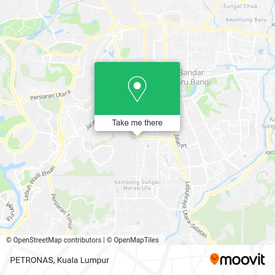 PETRONAS map