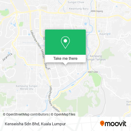 Kenseisha Sdn Bhd map