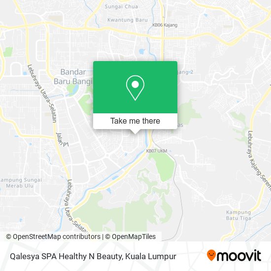 Qalesya SPA Healthy N Beauty map