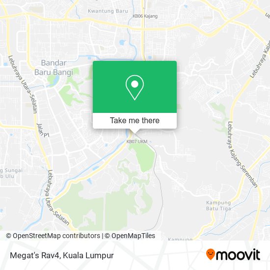 Megat's Rav4 map