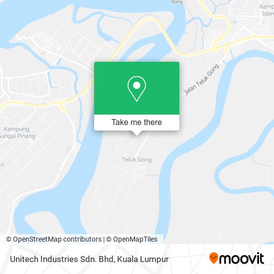 Unitech Industries Sdn. Bhd map