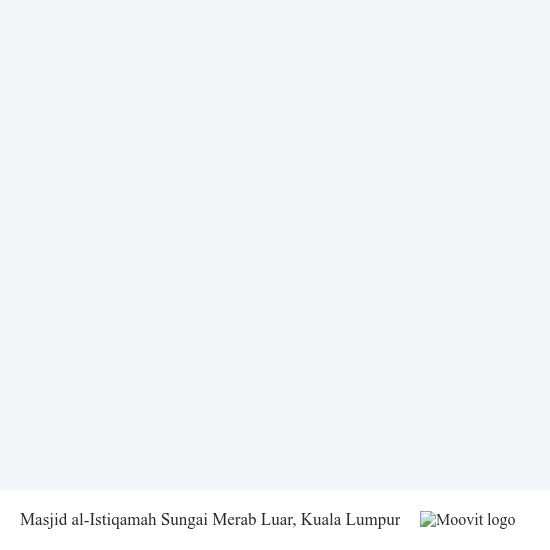 Masjid al-Istiqamah Sungai Merab Luar map
