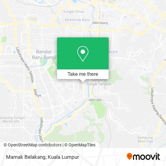 Mamak Belakang map