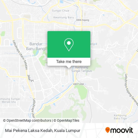 Mai Pekena Laksa Kedah map