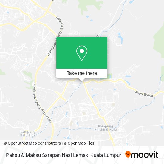 Paksu & Maksu Sarapan Nasi Lemak map