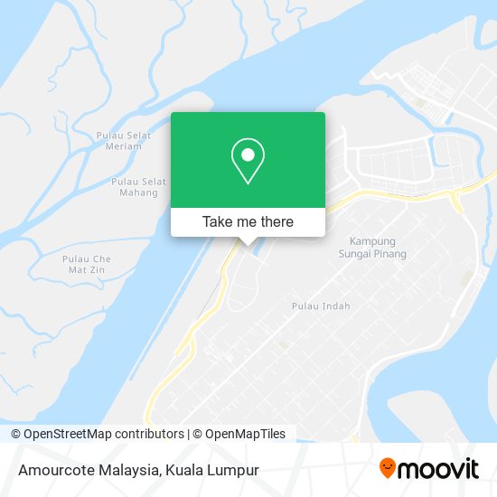 Amourcote Malaysia map