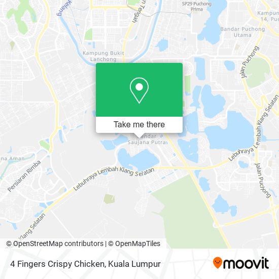 4 Fingers Crispy Chicken map