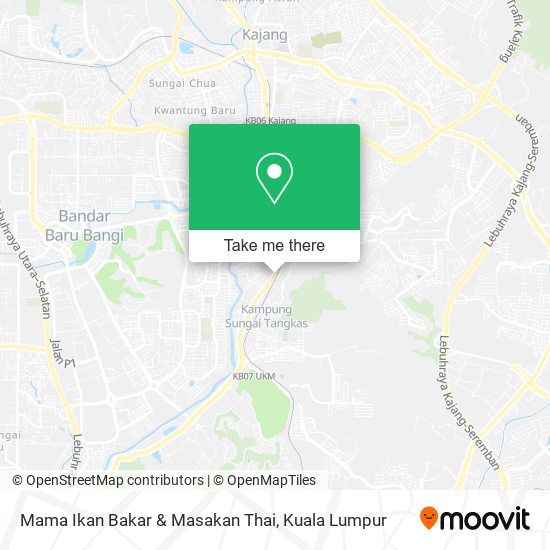 Mama Ikan Bakar & Masakan Thai map